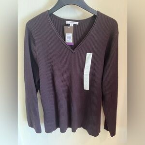 Merona Sweater Women’s 3X Chocolate Brown NWT